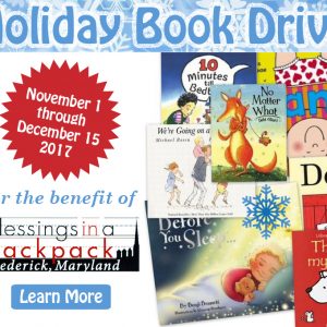 Holiday Book Drive Seeks to Collect books for 2,000 Frederick County Children