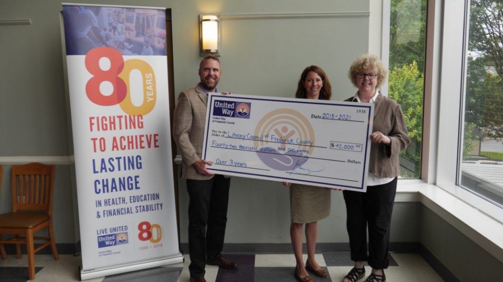 Literacy Council awarded United Way Community Impact Partner grant – more volunteers will be needed!