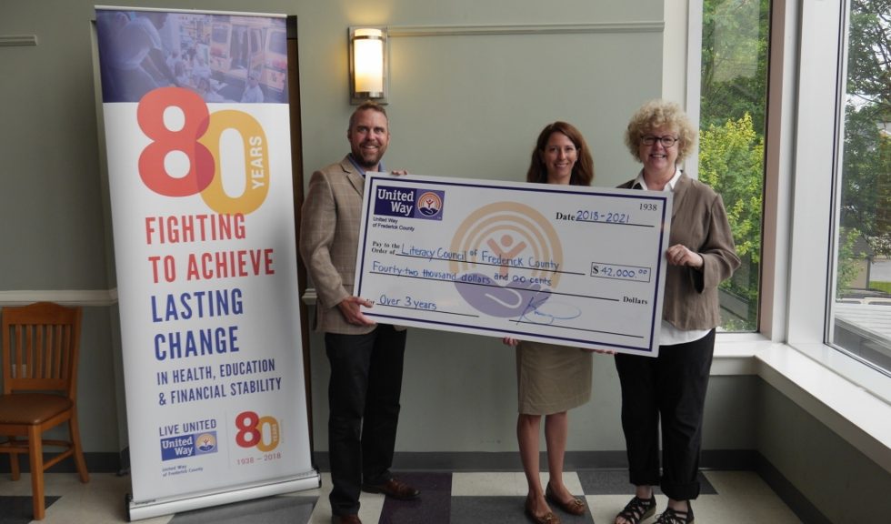 Literacy Council awarded United Way Community Impact Partner grant – more volunteers will be needed!