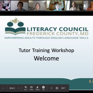 Tutor Training Goes Virtual!!