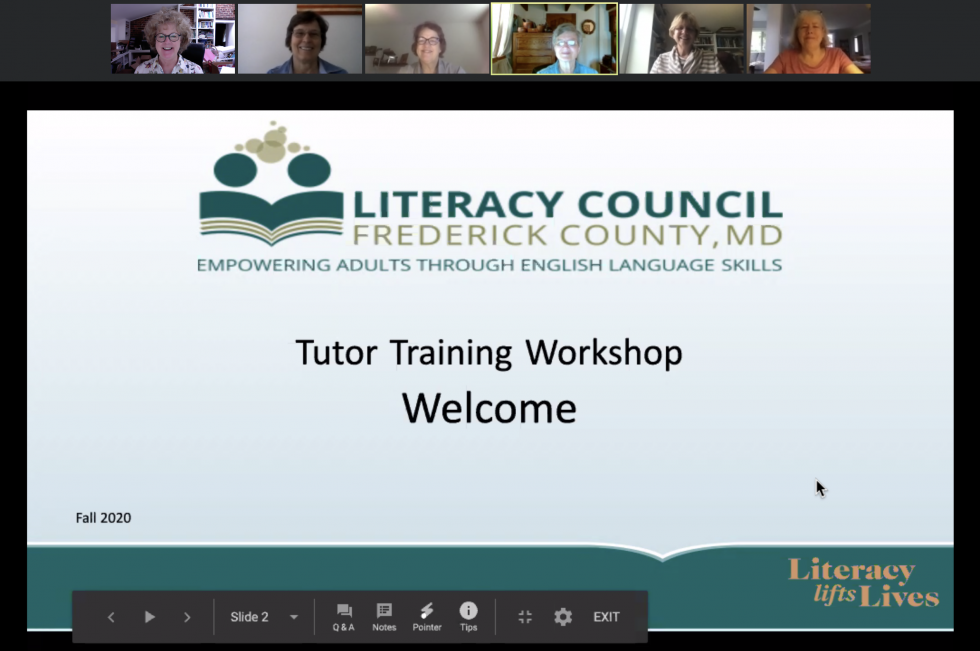 Tutor Training Goes Virtual!!