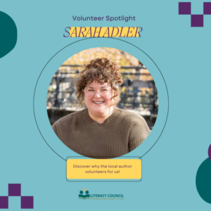Volunteer Spotlight: Sarah Adler